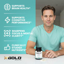 Alpha Gpc Choline Supplement 600Mg, 99%+ Highly Purified, Highly Bioavailable Source Of Choline,120 Veggie Capsules, Cognitive Enhancer Nootropic, Supports Memory & Brain Function, Boosts Focus & Mood