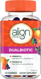 Align Dualbiotic, Prebiotics And Probiotics For Women And Men, Probiotics For Digestive Health, Prebiotics Help Nourish Good Bacteria, Natural Fruit Flavors, 60 Probiotic Gummies Align Dualbiotic, Prebiotics And Probiotics For Women And Men, Probiotics For Digestive Health, Prebiotics Help Nourish Good Bacteria, Natural Fruit Flavors, 60 Probiotic Gummies