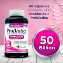 Fito Medic'S Lab - Probiotics For Women - 50 Billion Cfu Of- Probiotics- 60 Days Servings S -Probiotics For Digestive Health- 16 - Probiotic - Blend. Promotes Digestive Balance