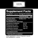 Kaya Naturals Probiotic 40 Billion Cfu - Probiotics For Women, Probiotics For Men And Adults, Natural - Gut Health & Immune Support Supplement - Promotes Digestive Health - 30 Count