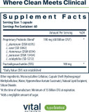 Hyperbiotics Vital Nutrients Prebiotic And Probiotic For Women And Men | 60 Billion Cfu | Pre And Probiotics Supports Digestive Health, Constipation, Diarrhea, Gas & Bloating | 60 Vegan Capsules