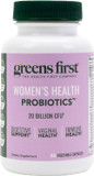 Greens First WomenS Health Probiotics - Probiotic For Ph Balance - 20 Billion Cfu - Support For Digestive, Immune & Vaginal Health Non-Gmo/Gluten-Free/Dairy-Free/Soy-Free (30 Vegetable Capsules)