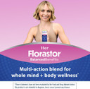 Florastor Her Digest And De-Stress Women'S Probiotic And Stress Relief Supplement, Probiotics For Digestive Health, Vaginal Probiotics, And L-Theanine For Mind And Body Wellness, 30 Capsules