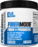 Evlution Nutrition Fibermode - Fiber + Probiotic Powder - Digestive Health & Immune Support - 1Bil Cfu Probiotics + 5G Fiber - Gluten Free & Vegan - Unflavored - Dietary Supplement - 30 Servings