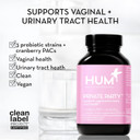 Hum Private Party - Vaginal Probiotics For Women'S Health, Ph Balance Supplement, And Urinary Tract Support With Cranberry & Lactobacillus Blend | Cranberry Pills, (90 Capsules)