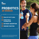 Dr. Tobias Probiotics 30 Billion, 10 Strains, 30 Billion Cfu'S, Targeted Release Probiotics For Women & Men, Supports Digestive Health, Shelf-Stable, Non-Gmo, 60 Capsules, 60 Servings