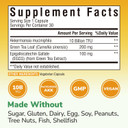 Akkermansia Probiotics 100 Billion Tfu, Pasteurized Akkermansia Muciniphila, W/Cranberry, Blueberry & Pomegranate, Digestive & Immune Health, Leaky Gut, Glp-1 Supplement, 30 Vegan Capsules