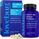 Lovebug Here'S The Skinny | Helps With Constipation, Gas, Bloat & Digestive Upset | Multi-Strain Probiotics 10 Billion Cfu, 60 Count