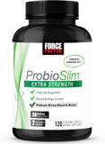 Force Factor Probioslim Extra Strength Probiotics For Women And Men With 30 Billion Cfus Of Probiotics For Digestive Health, Bloating Relief, And Gut Health, With Prebiotic Fiber, 120 Capsules