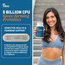 Dr. Tobias Probiotics For Women, 5 Billion Cfus Plus Prebiotics & Cranberry Extract For Urinary Tract Health For Women, Supports Digestive & Immune Health, 60 Capsules, 30 Servings