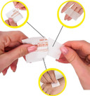 Dukal Sting Relief Pads. Case Of 200 Anesthetic Pads For Burns, Scrapes. 2-Ply Non-Woven Pads In Individual Pouches, Non-Sterile Sting Relief Wipes, 856 Dukal Sting Relief Pads. Case Of 200 Anesthetic Pads For Burns, Scrapes. 2-Ply Non-Woven Pads In Individual Pouches, Non-Sterile Sting Relief Wipes, 856