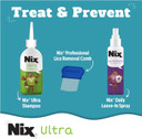 Nix Lice Prevention Spray For Kids, A Daily Leave-In Conditioning Spray To Repel Superlice, 6.0 Fl Oz