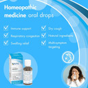 Guna Allergy Homeopathic Natural Allergy Relief Histaminum Hydrochloricum 200X, Multi Symptom Non-Drowsy, Homeopathic Decongestant & Allergy Medicine  30 Ml