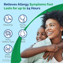 Alavert Allergy 24 Hour Relief, Citrus Burst Flavor, Orally Disintegrating Allergy Tablets, Non-Drowsy Antihistamine, Loratadine 10Mg, 18 Count