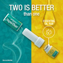 Mentholatum Vapor Duo, Non-Medicated Nasal Vapor Inhaler, Essential Oil Rub, 2-In-1 Aromatherapy Stick Soothes Irritated Nasal Passages Due To Colds & Seasonal Irritants, Natural Menthol & Eucalyptus