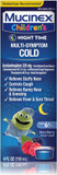 Mucinex Cold & Cough, Children'S Multi-Symptom Day/Night Liquid, Very Berry, 8Oz (2X4Oz) Relieves Nasal & Chest Congestion, Thins & Loosens Mucus, Controls Cough, Reduces Fever, Soothes Sore Throat