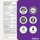 Nubest Tall Fizzy - Bone Strength, Immunity, Digestive Health For Kids Age 4+ & Teens | Probiotic, Calcium, Magnesium From Red Marine Algae, Vitamins | 10 Orange Effervescent Tablets | 2 Weeks Supply