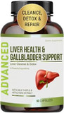 Liver Health Formula And Gallbladder Support-Liver Cleanse Detox & Repair To Support Liver Renew With Artichoke Extract, Milk Thistle, Dandelion Leaf. Liver Detox Supplements For Liver Support