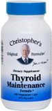 Dr. Christopher'S Original Formulas Thyroid Maintenance Formula Capsules, 100 Count