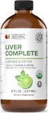 Complete Natural Products Liver Complete 12Oz - Organic Liquid Liver Cleanse & Detox Supplement For High Enzymes, Fatty Liver, Liver Support Complete Natural Products Liver Complete 12Oz - Organic Liquid Liver Cleanse & Detox Supplement For High Enzymes, Fatty Liver, Liver Support