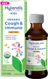 Hyland'S Kids Daytime Organic Cough Syrup And Immune Support With Agave, Elderberry And Pomegranate, Soothes Cough, And Supports Immunity, 4 Fl. Oz