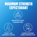 Mucinex Maximum Strength 12 Hour Chest Congestion Expectorant Relief Tablets, 1200 Mg, Thins & Loosens Mucus, 28 Count
