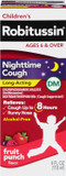 Robitussin Long-Acting Cough And Cold Medicine For Kids, Fruit Punch Flavor - 4 Fl Oz Bottle