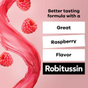 Robitussin Cough And Chest Congestion Dm, Cough Suppressant And Expectorant, Raspberry Flavor - 8 Fl Oz Bottle