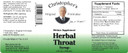 Christopher'S Original Formulas Herbal Throat Syrup - 4 Oz | Gentle, Herbal Support For Seasonal Wellness