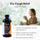 P.R.I Natural Dry Cough Syrup With Manuka Honey, Propolis, Tea Tree Oil And Vitamin C - Sore Throat & Immune Support, Original Flavor, 8Oz