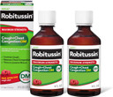 Robitussin Adult Maximum Strength Cough Plus Chest Congestion Dm Max, Cough Suppressant And Expectorant, Raspberry Flavor, 8 Fl Oz X 2