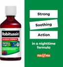 Robitussin Maximum Strength Nighttime Cough Dm Max, Adult Formula, Berry Flavor - 8 Fl Oz Bottle