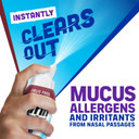 Afrin Saline Burst Moisturizing Daily Mist, Drug Free Isotonic Seawater Saline Nasal Spray With Dual Nozzle For Everyday Congestion And Dry Nose, Sinus Rinse For Nasal Irrigation, 5Oz
