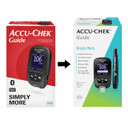 Accu-Chek Guide Glucose Monitor Kit For Diabetic Blood Sugar Testing: Guide Meter, Softclix Lancing Device, And 10 Softclix Lancets