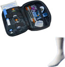 Daily Diabetic Organizer Case And Euro Sock Bundle | Daily-Euro-Lg