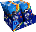 Gu Energy Chews, Rainbow Mix Energy Gummies With Electrolytes, Vegan, Gluten-Free, Kosher, Caffeine Free, And Dairy-Free On-The-Go Energy For Any Workout, 12 Bags (24 Servings Total)