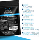 Viter Energy Extra Strength Caffeinated Mints 80Mg Caffeine, B Vitamins, Sugar Free. (Wintergreen, 8Oz, Bulk Bag)