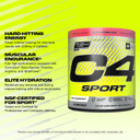 Cellucor C4 Sport Pre Workout Powder - Nsf Certified For Sport - Elite Hydration - 200Mg Caffeine + Creatine + Beta-Alanine - Electrolytes And Energy Supplement - Watermelon, 20 Servings