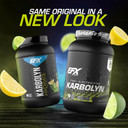 Efx Sports Karbolyn Hydrate | Carbohydrate Powder + Electrolytes | Sugar Free Sports Drink Mix | Fuel & Hydration | Stimulant Free | 66 Servings (Lemon Lime)