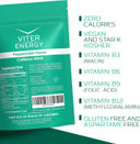 Viter Energy Caffeinated Mints 40Mg Caffeine, B Vitamins, Sugar Free. (Peppermint, 8Oz, Bulk Bag)