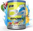 Cellucor C4 Sport Strength Pre Workout Powder - Nsf Certified For Sport - Beta-Alanine, Creatine, 200Mg Caffeine - Sugar Free Energy Supplement For Men & Women - Hawaiian Punch Berry Blue, 20 Servings