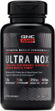 Gnc Amp Ultra Nox, Supports Endurance & Performance, Stim-Free, 120 Count