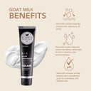 Dionis Goat Milk Skincare 3.3Oz Hand & Body Cream For Men - Travel Size Hand Lotion For Hydrating & Moisturizing Dry Skin - Cruelty Free Cream Made In The Usa - Paraben Free Formula