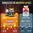 Turkesterone & Ecdysterone  High Potency Turkesterone Supplement For Men & Women With 95% Beta Ecdysterone & Hydroxypropyl Beta Cyclodextrin  180 Capsules, 45-Day Supply