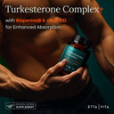 Potent Turkesterone Supplement, 2X Pure (Made In Usa - 3Rd Party Tested) Most Bioavailable And Natural Test Support Supplement, Supports Energy, Lean Muscle Growth, Recovery And Stamina, Vegan (60Ct)