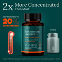 Potent Turkesterone Supplement, 2X Pure (Made In Usa - 3Rd Party Tested) Most Bioavailable And Natural Test Support Supplement, Supports Energy, Lean Muscle Growth, Recovery And Stamina, Vegan (60Ct)