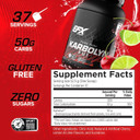 Efx Sports Karbolyn Fuel | Fast-Absorbing Carbohydrate Powder | Carb Load, Sustained Energy, Quick Recovery | Stimulant Free | 37 Servings (Cherry Limeade)