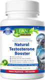Lean Nutraceuticals Testosterone Booster For Men - Strength, Endurance, And Vitality - 180 Caps