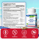 Lean Nutraceuticals Testosterone Booster For Men - Strength, Endurance, And Vitality - 180 Caps