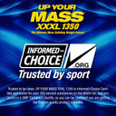 Maximum Human Performance Mhp Uym Xxxl 1350 Mass Building Weight Gainer, Muscle Mass Gains, W/50G Protein, High Calories, 11G Bcaas, Leucine, Cookies & Cream, 8 Servings, 6Lb